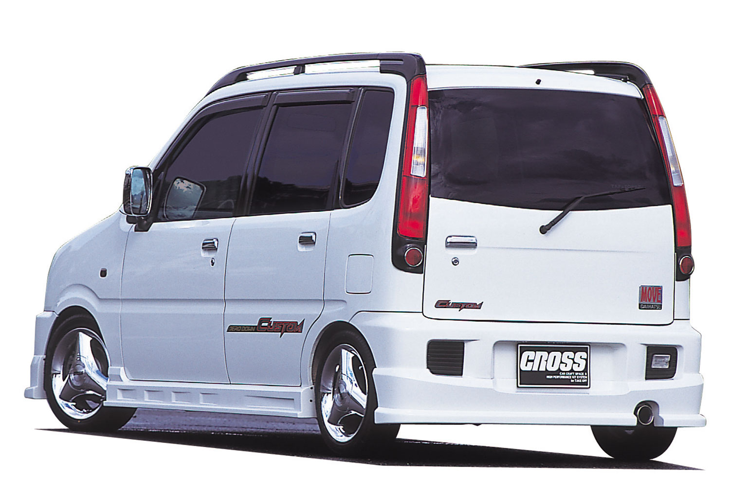 CROSS ムーヴ（L900系 M/C前） リアアンダースポイラー [AMC0120  