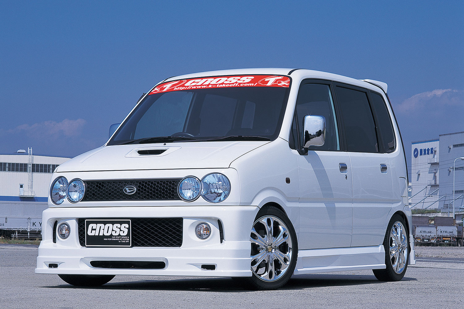 希少ムーヴL900フェンダースポイラー 希少！L900系ムーヴ用 NRF Rork Bottom エアロセット