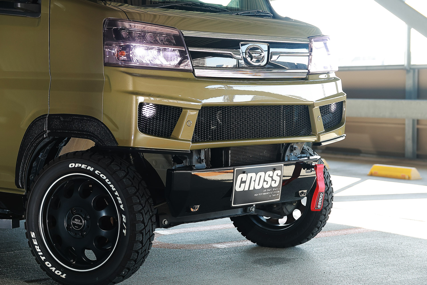 CROSS フロントショートバンパー アトレー/ハイゼット S700V/S710V [CAT0010]